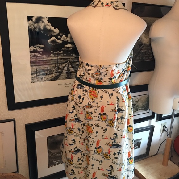 Modcloth Hawaii halter dress - Picture 8 of 8